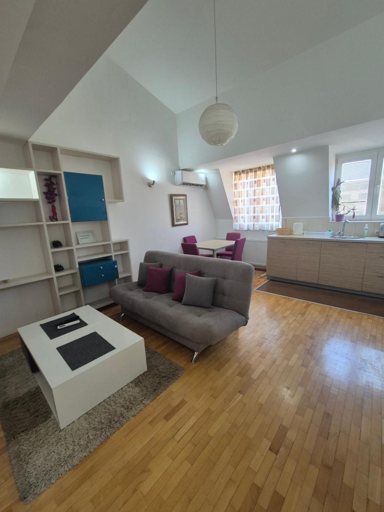 Vortex Apartment Skopje Bagian luar foto